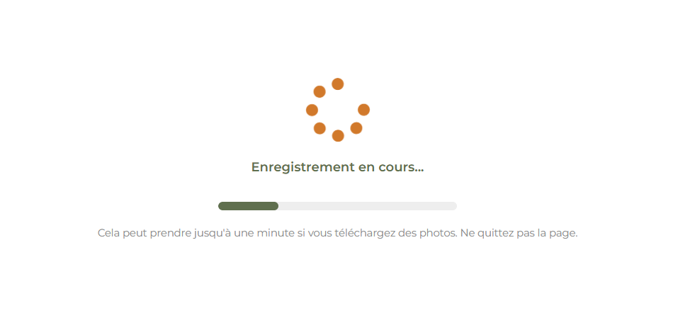 Enregistrement en cours