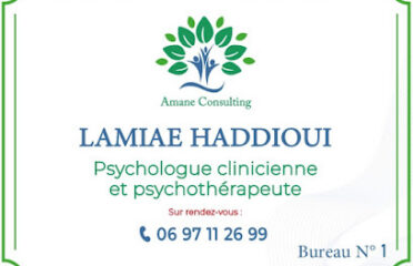 Cabinet psychologue Lamiae Haddioui